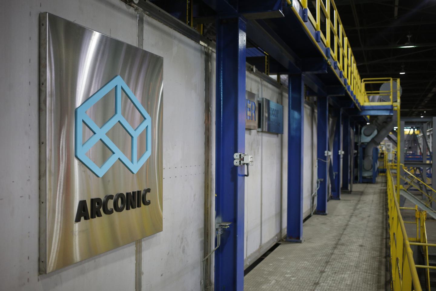 Operations Inside An Arconic Inc. Aluminum Coil Manufacturing Facility Ahead Of Earnings Figures
