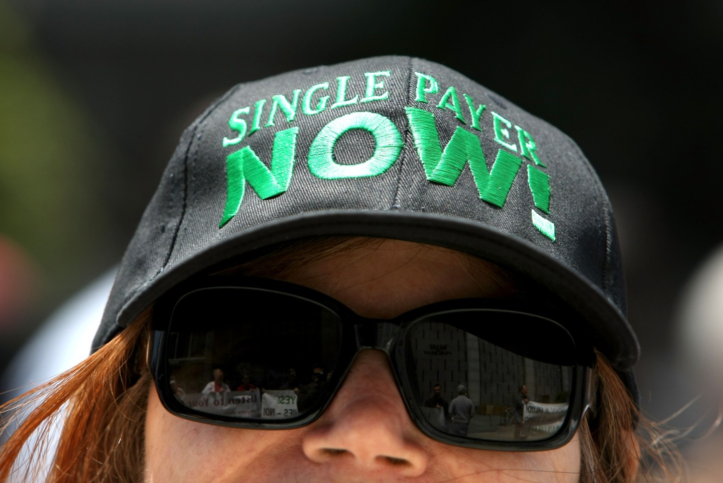 Health Care Activists Demonstrate In Favor Of Single Payer Care Legislation