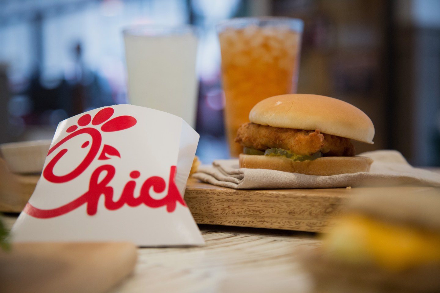 Operations Inside A Chick-fil-A Location As Restaurant Opens Manhattan Outpost In Northern Push