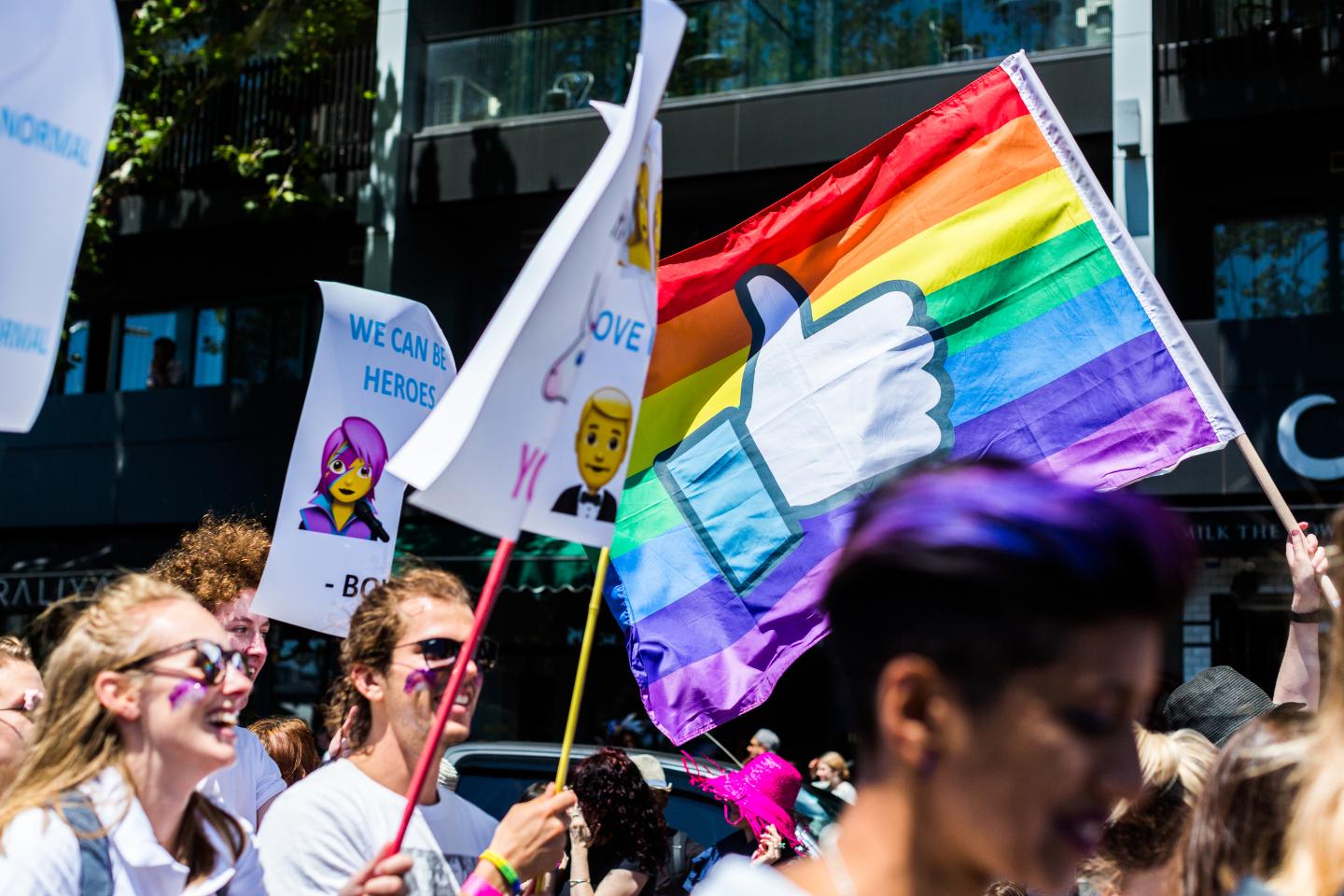 Midsumma Pride March Melbourne Australia