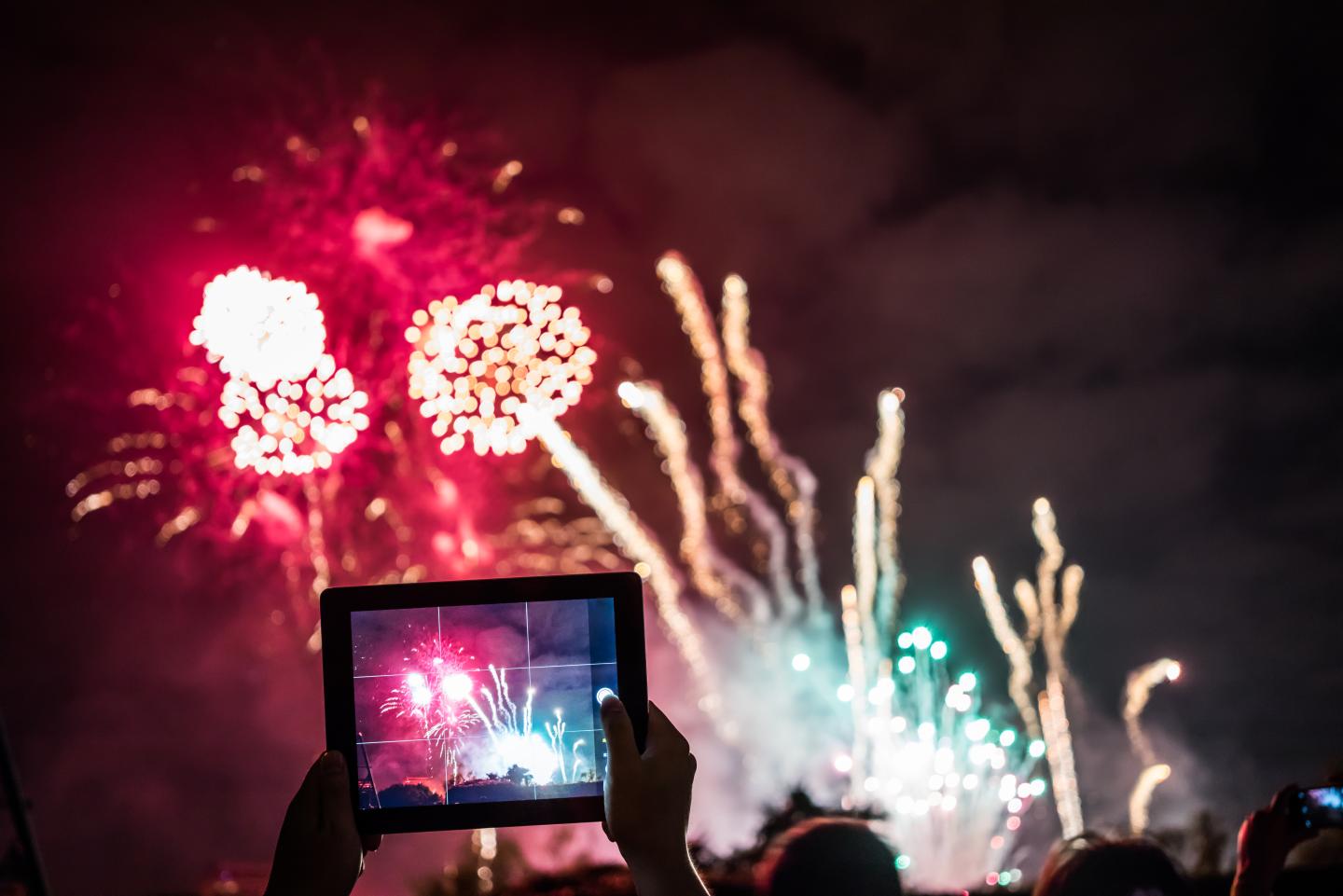 Watching Fireworks