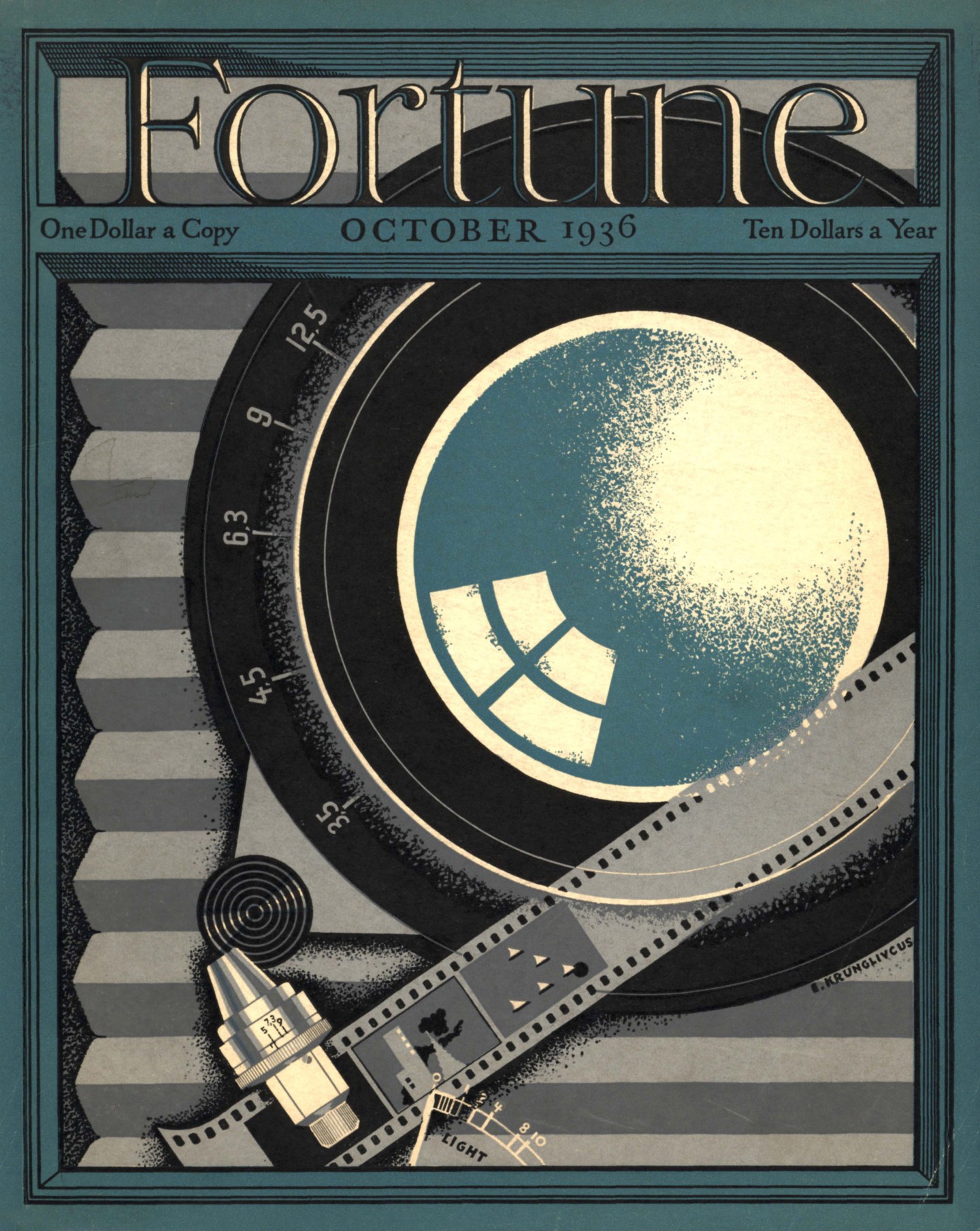 Fortune magazine cover October 1936 issue
