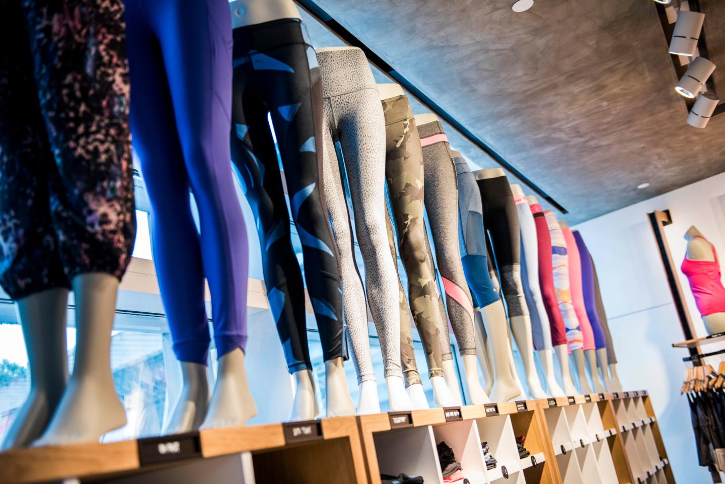 Lululemon Athletica Inc. Chief Executive Officer Laurent Potdevin At New Hong Kong Store