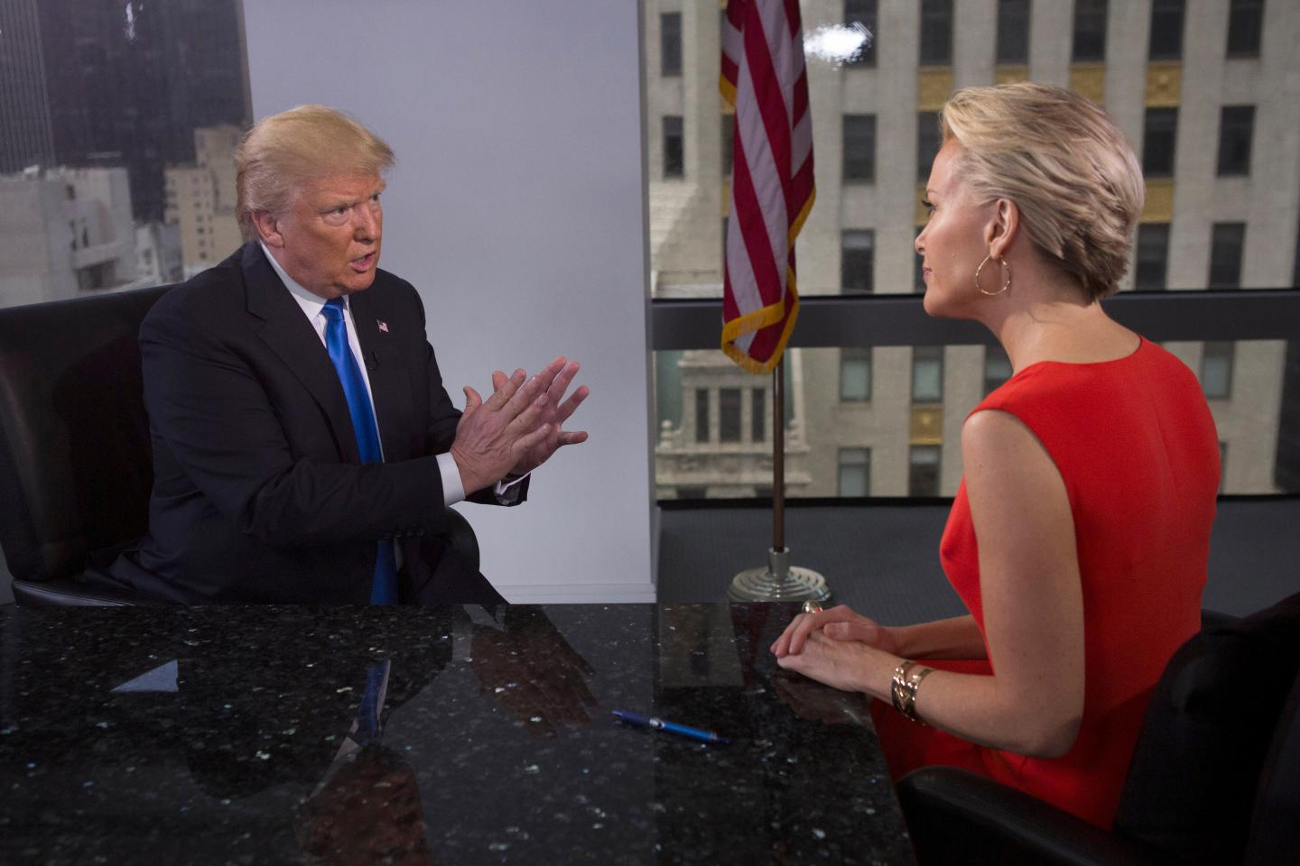 Megyn Kelly and Donald Trump