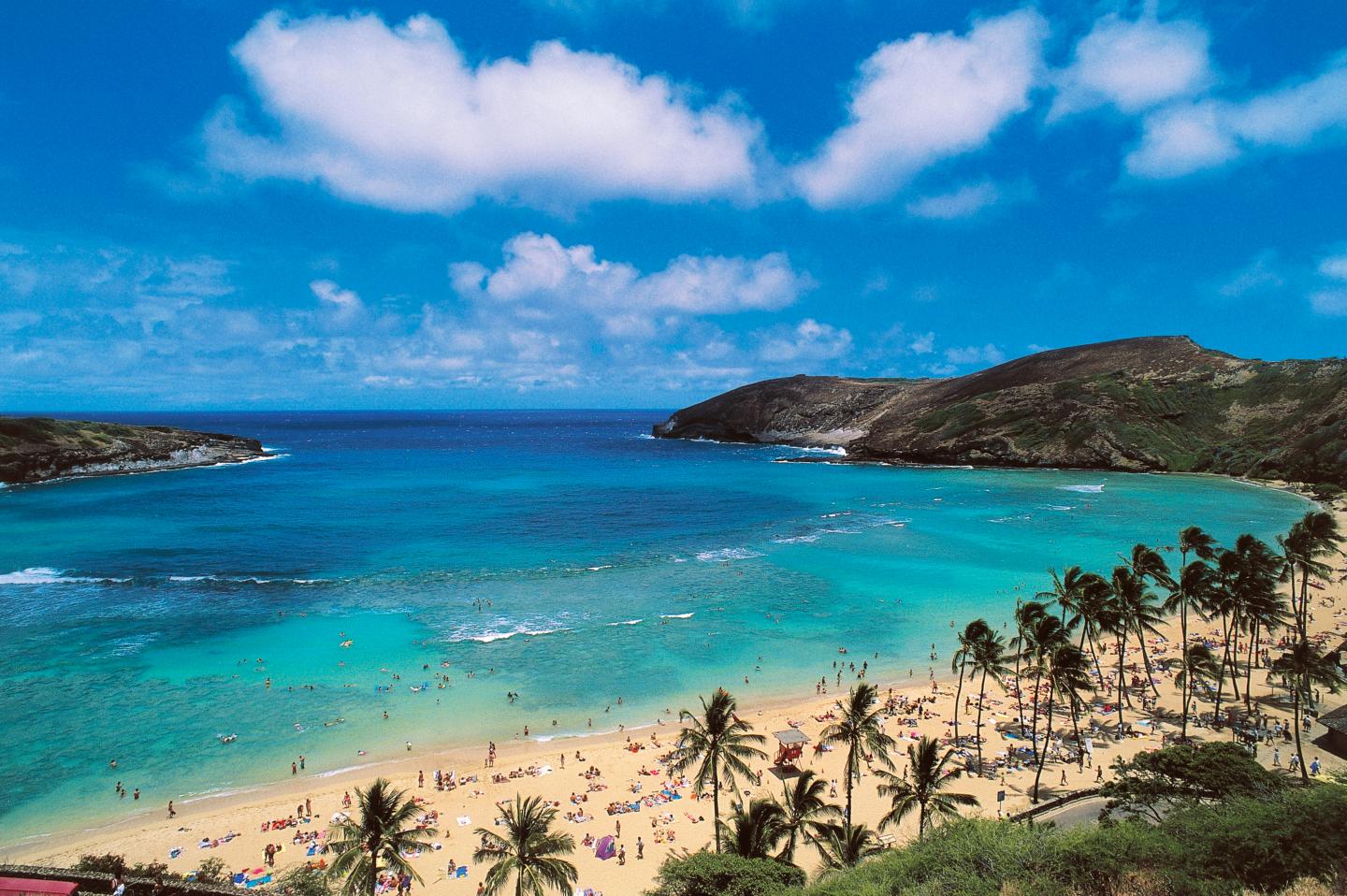 Hanauma Bay Beach, island of Oahu, Hawaii