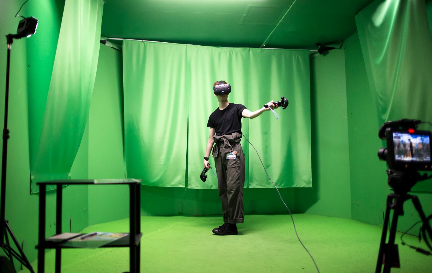 Inside VR Park Tokyo