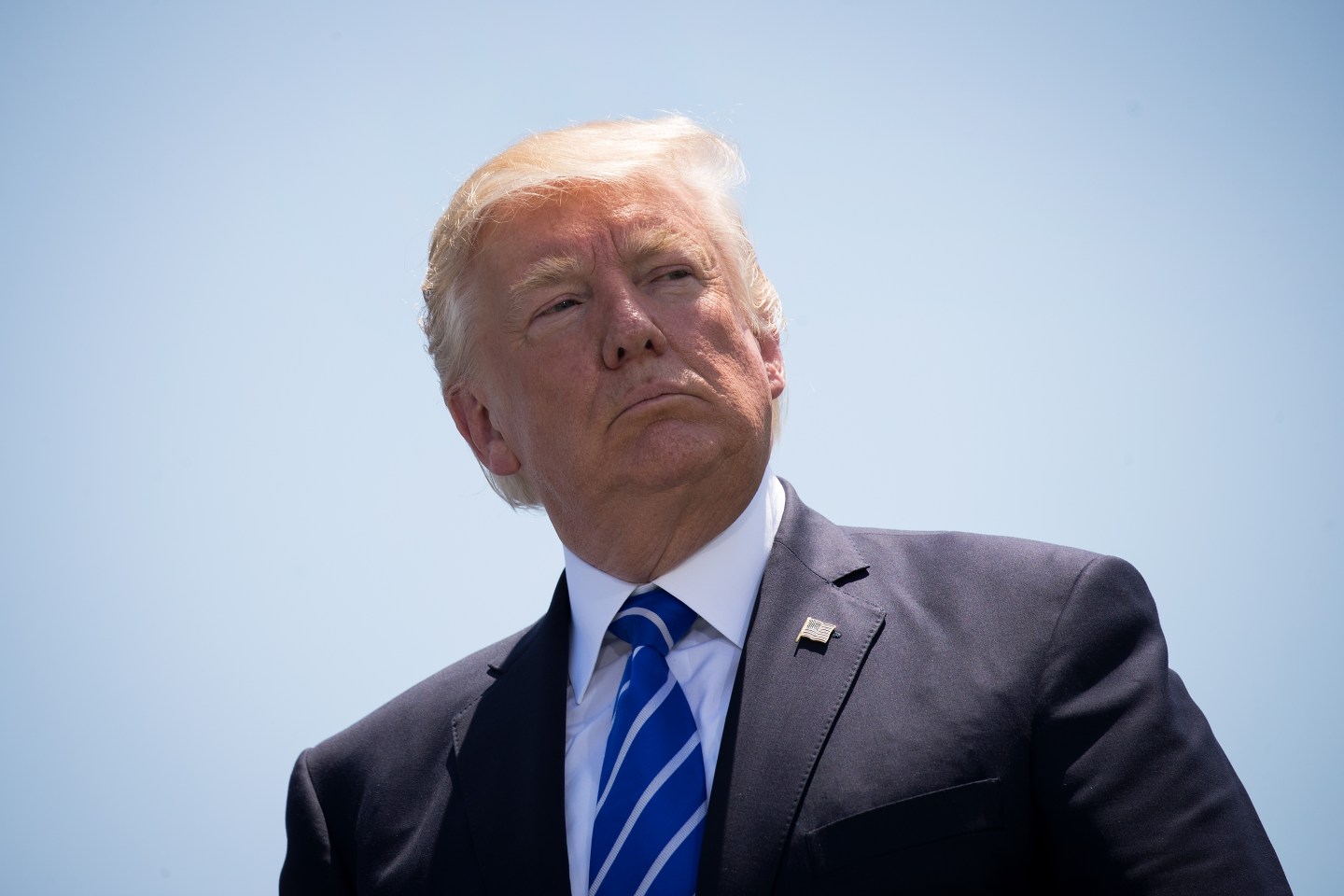 Donald Trump Delivers Commencement Address At U.S. Coast Guard Academy