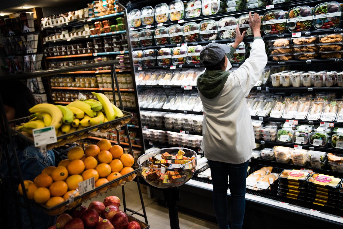 Inside A Whole Foods Market As Sushi-Loving Fans Are Seen As Key To Turnaround