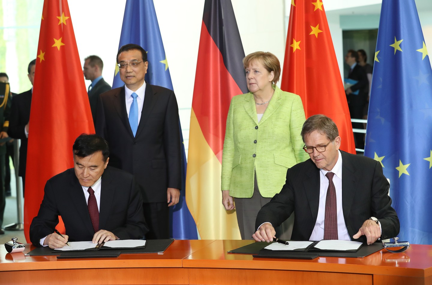 China And Germany Hold Cooperation Talks