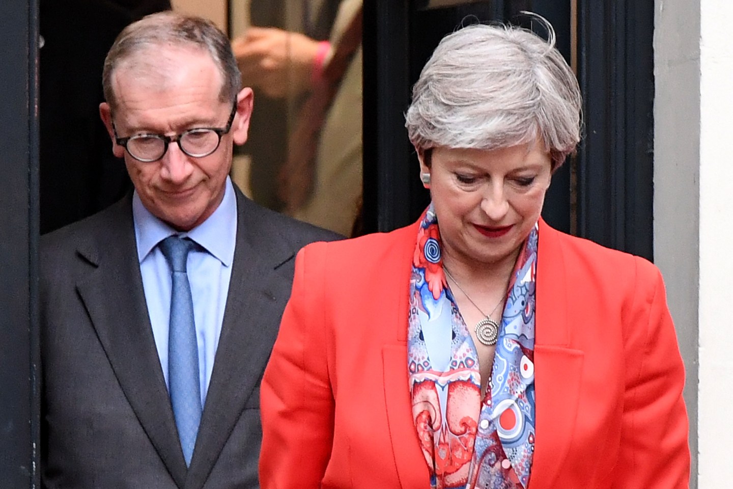 General Election 2017 - Comings And Goings At Conservative Party HQ