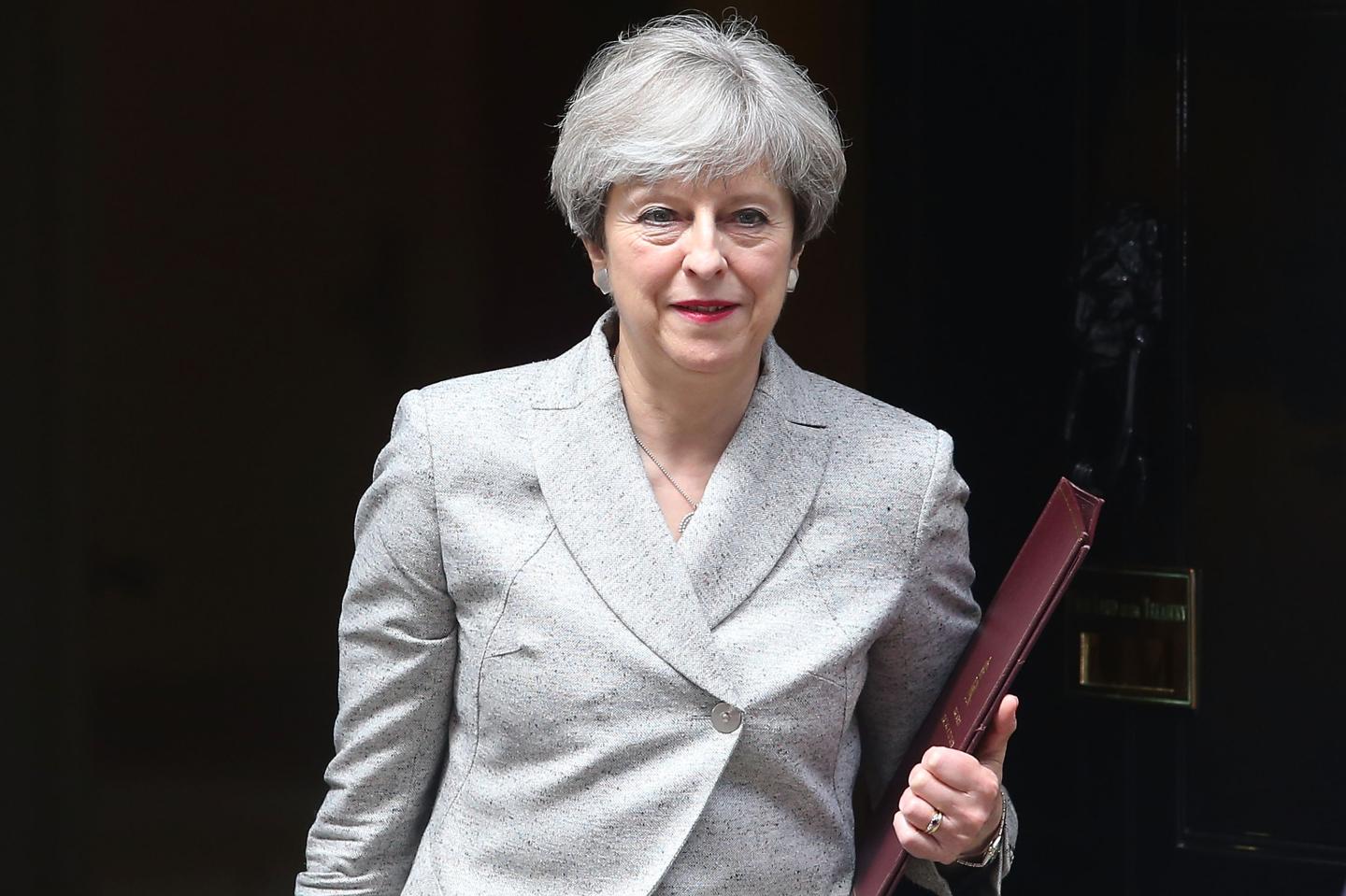 Prime Minister Theresa May Hosts Talks With DUP Leader Arlene Foster