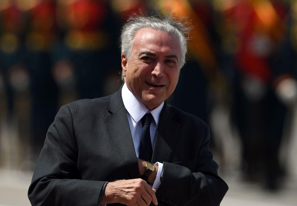 RUSSIA-BRAZIL-DIPLOMACY-TEMER-ARRIVAL