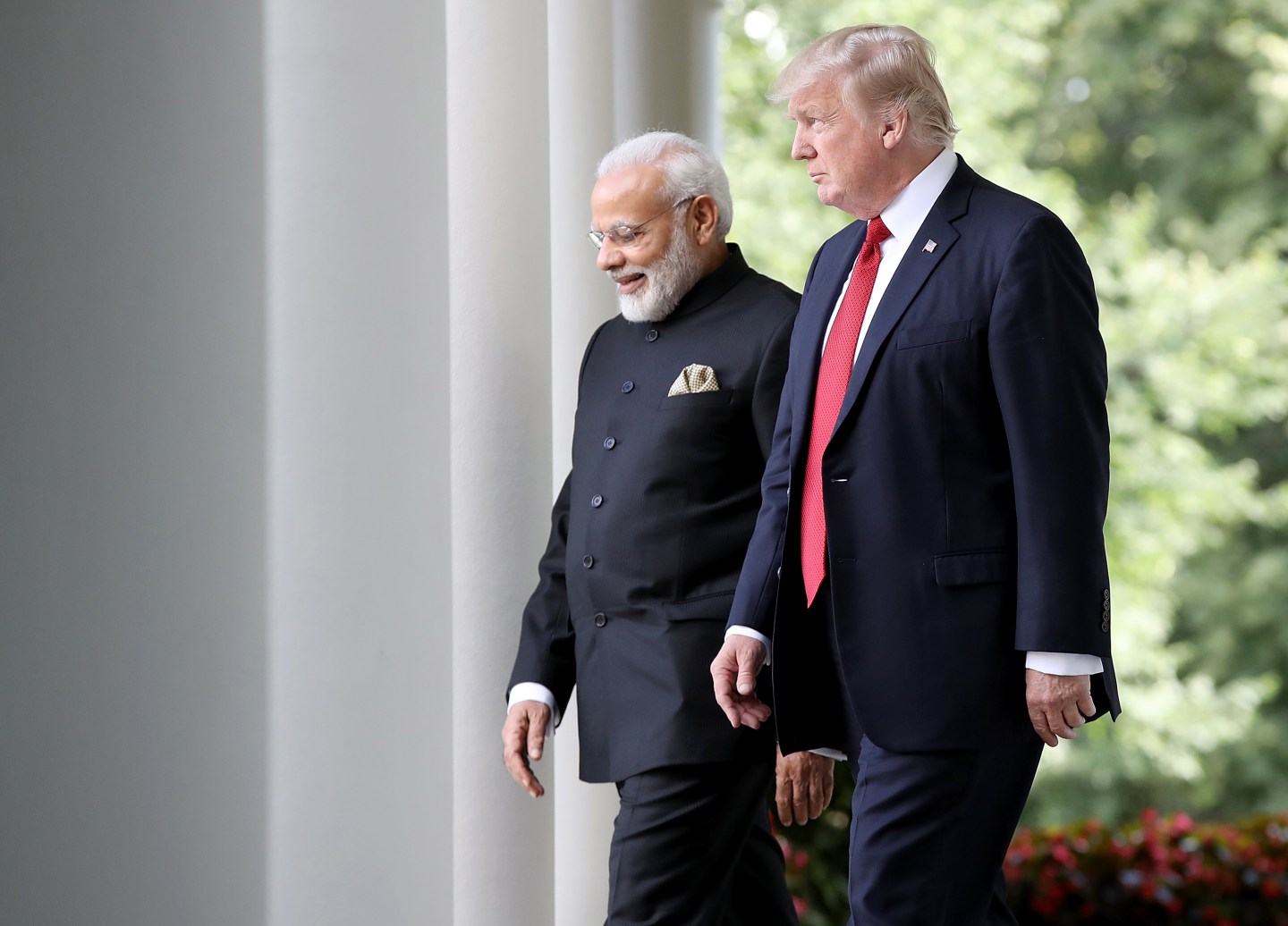 President Trump And Indian PM Modi Hold Joint Statement At White House