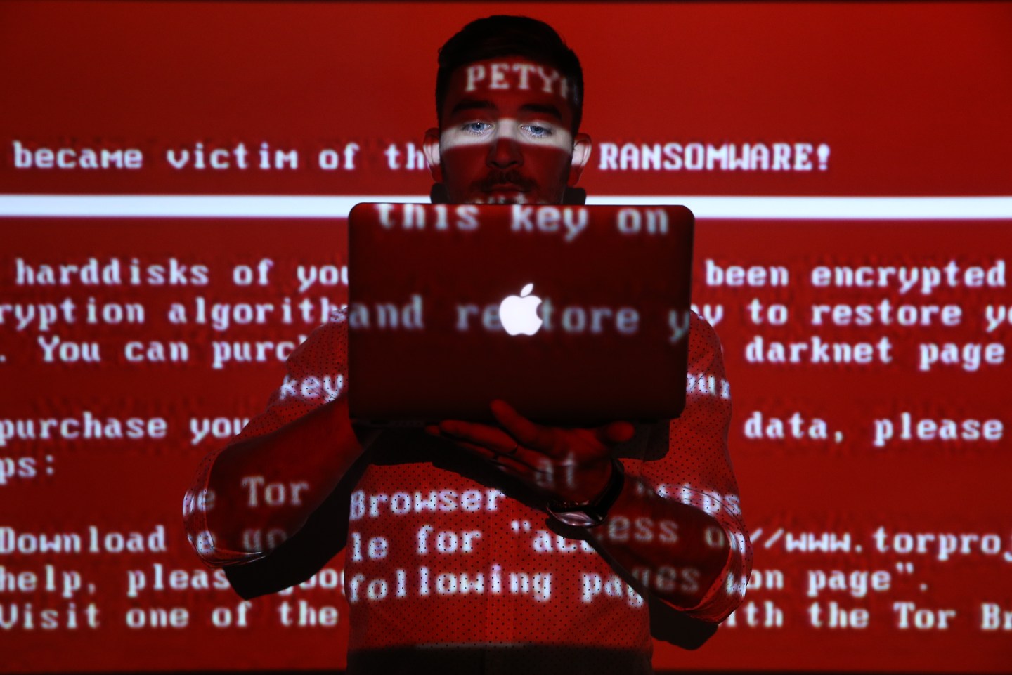 Petya ransomware cyber attack