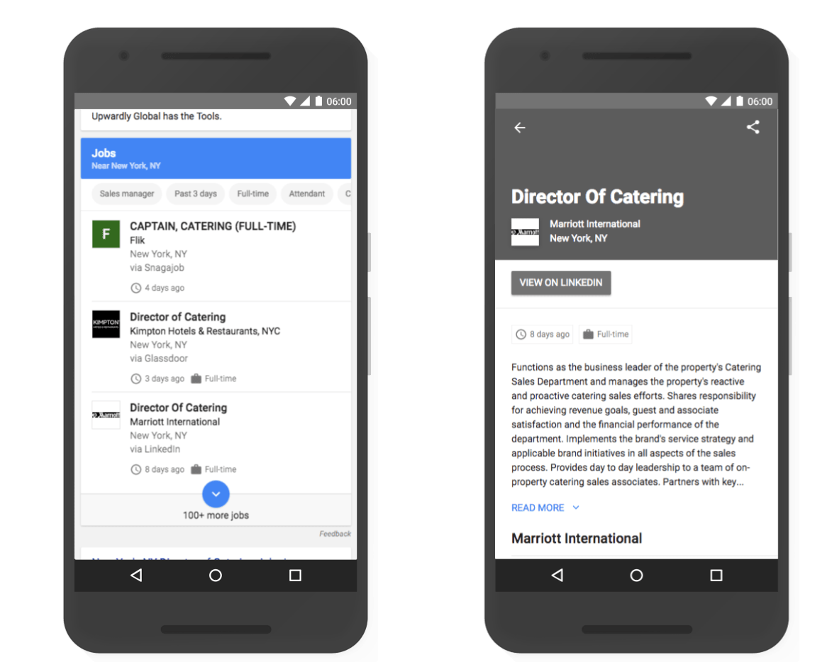 Google’s New Search Feature Can Help You Find a Job