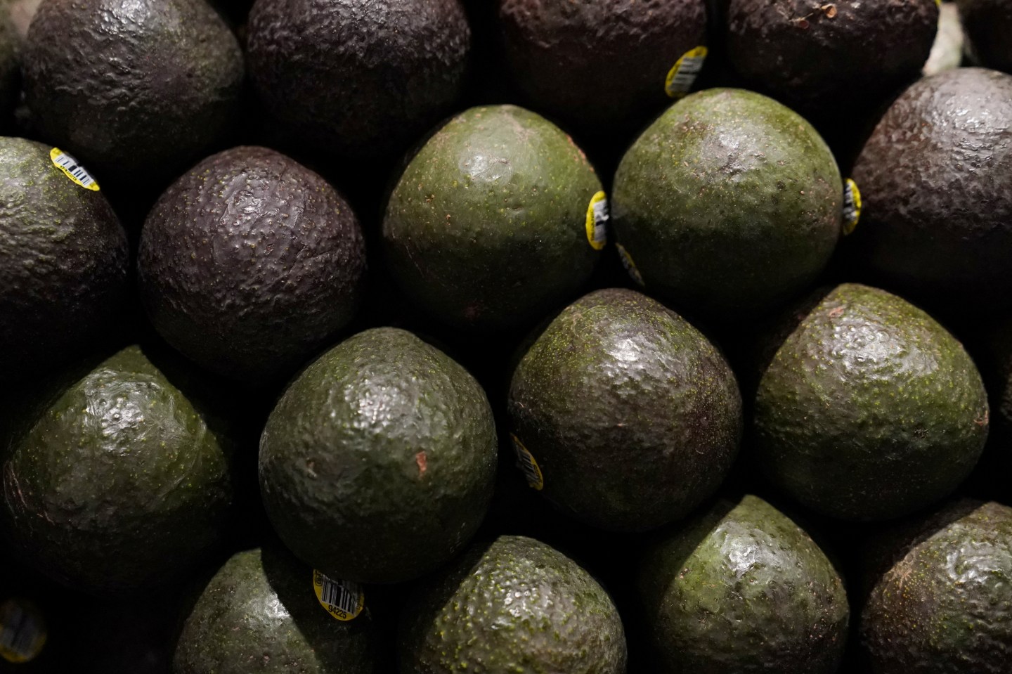 Avocados for sale are pictured inside a Whole Foods Market in the Manhattan borough of New York City