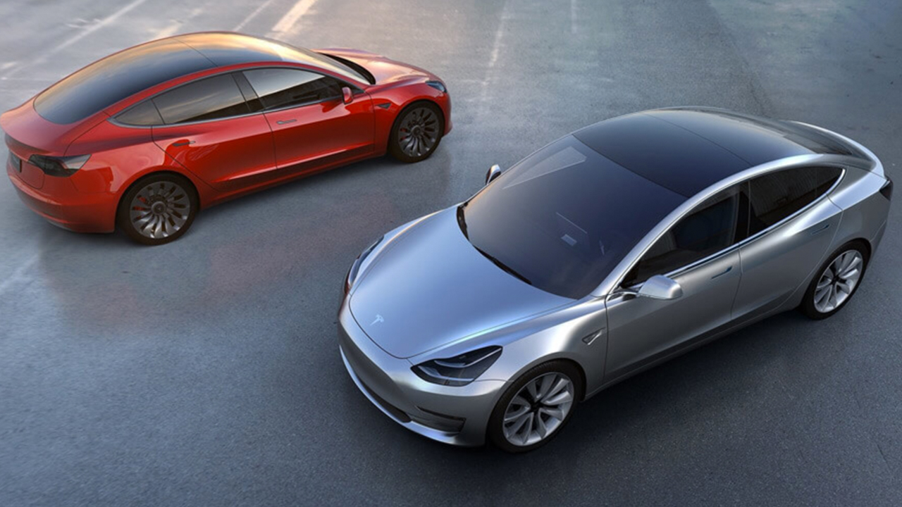 Model 3 Photos Show Tesla’s New Car in the Wild
