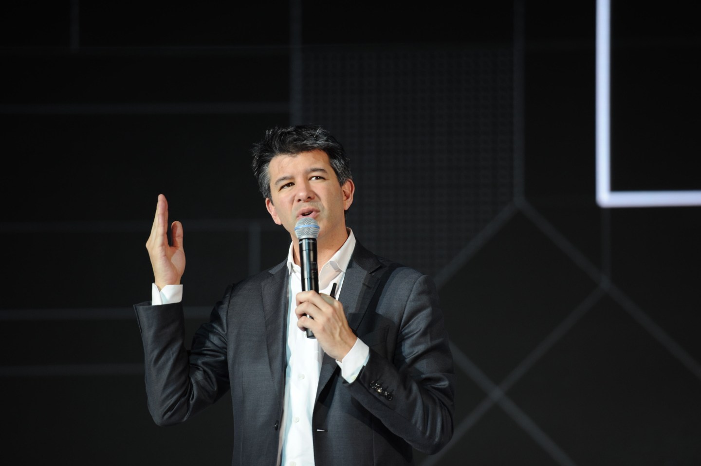 Uber CEO Travis Kalanick Attends The Third Netease Future Technology Conference