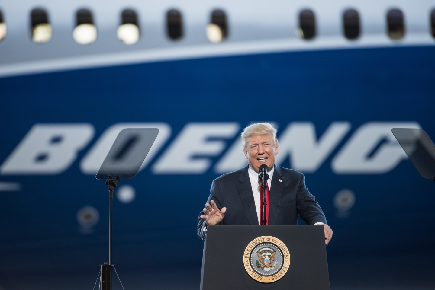 trump privatize air traffic control watch announcement live