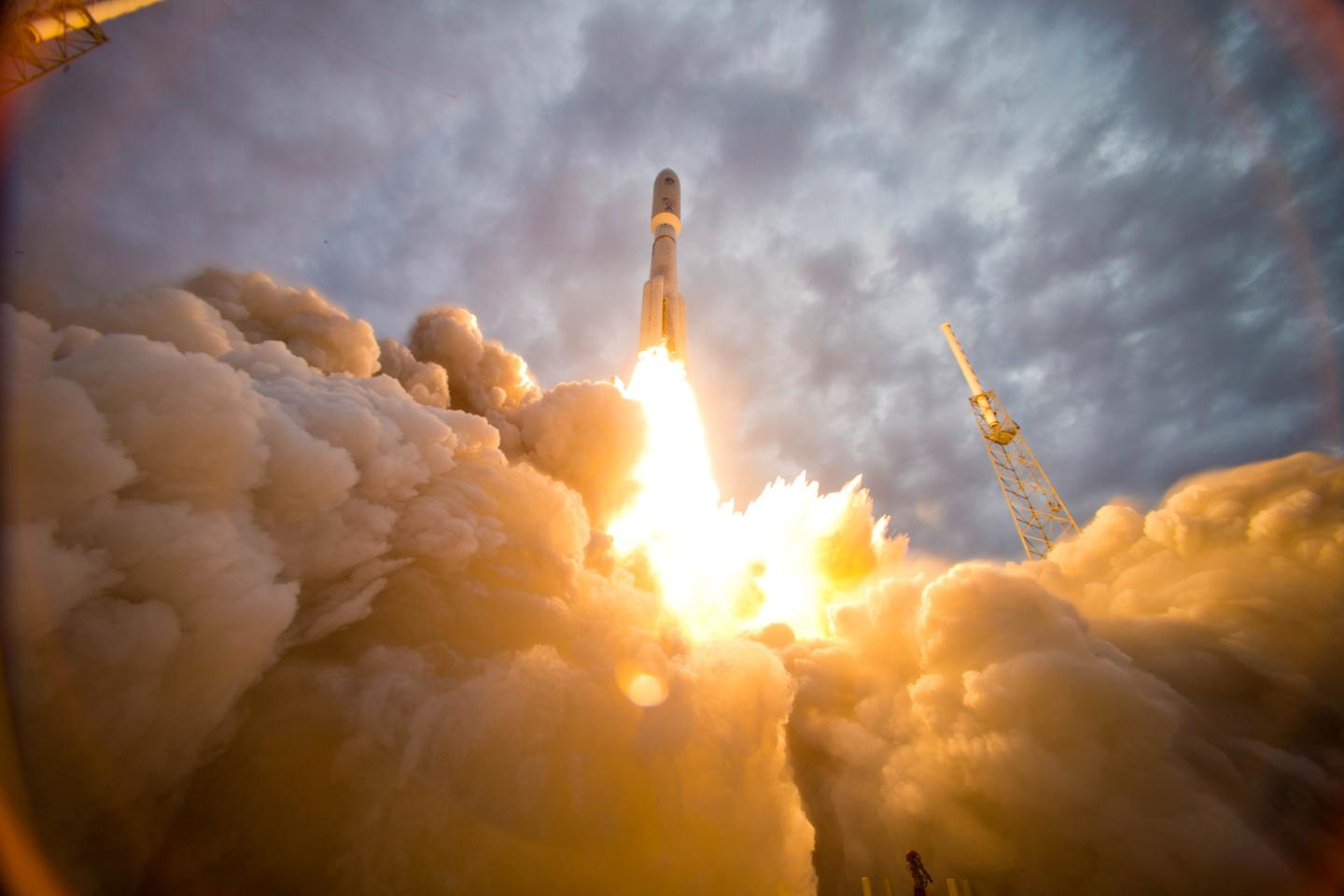Launch of Atlas V MUOS-2, July 19, 2013 from Cape Canaveral AFS
