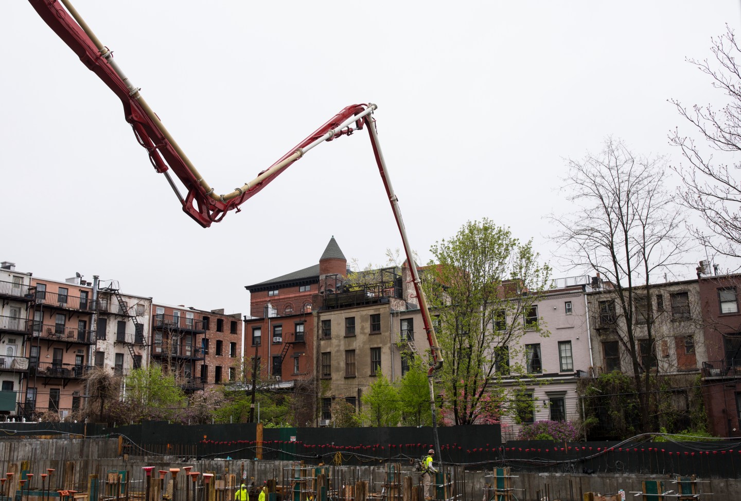 Residential Building Boom In Brooklyn, New York