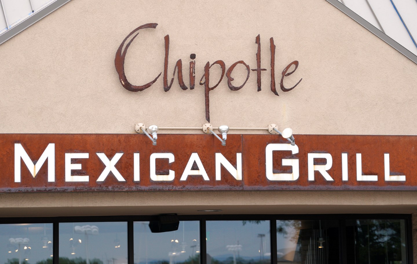 The logo of a Chipotle restaurant is seen in Golden, Colorado