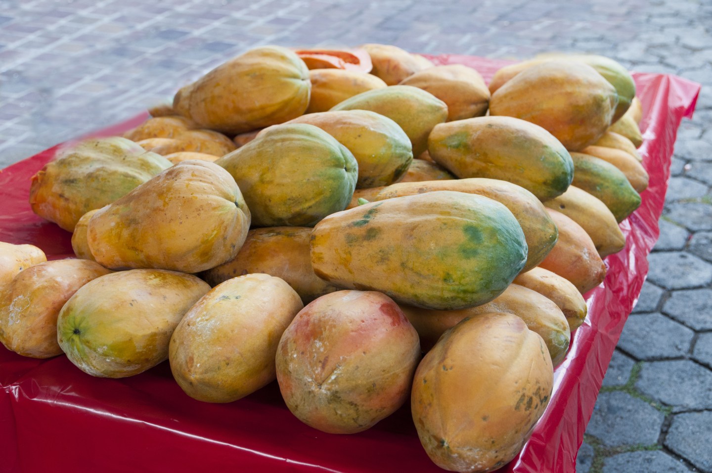 Papaya stand