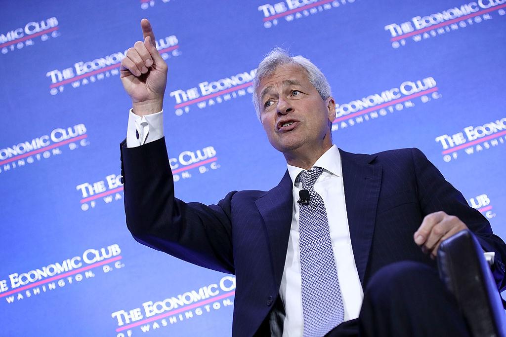 Chase CEO Jamie Dimon Addresses The Economic Club Of Washington