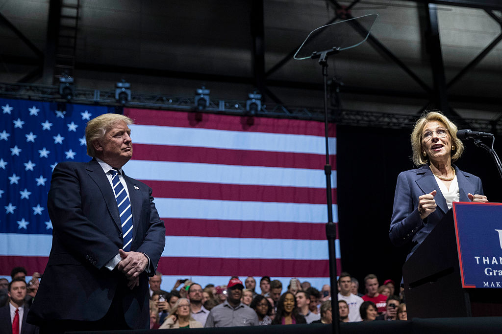 President Elect Trump Continues His "Thank You Tour" In Grand Rapids, Michigan