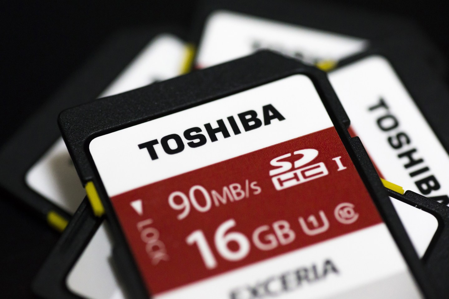 Toshiba Flash Memory Products As Company Plans To Sell Its Memory Chip Unit