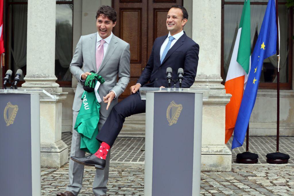TOPSHOT-IRELAND-CANADA-DIPLOMACY