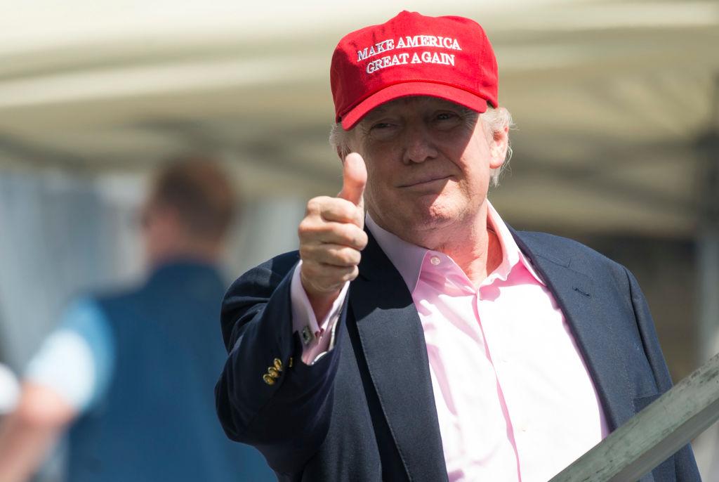 US-POLITICS-TRUMP-US WOMEN'S OPEN-GLF