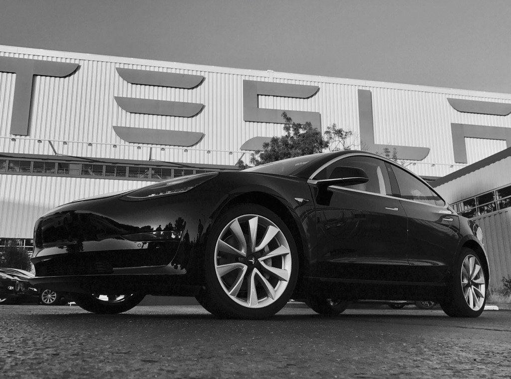 Tesla Motors Model 3 production unit one