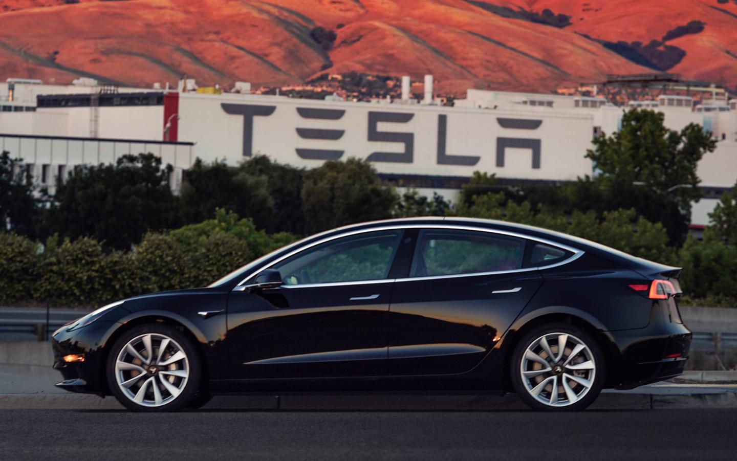 Tesla Motors Model 3 production unit one