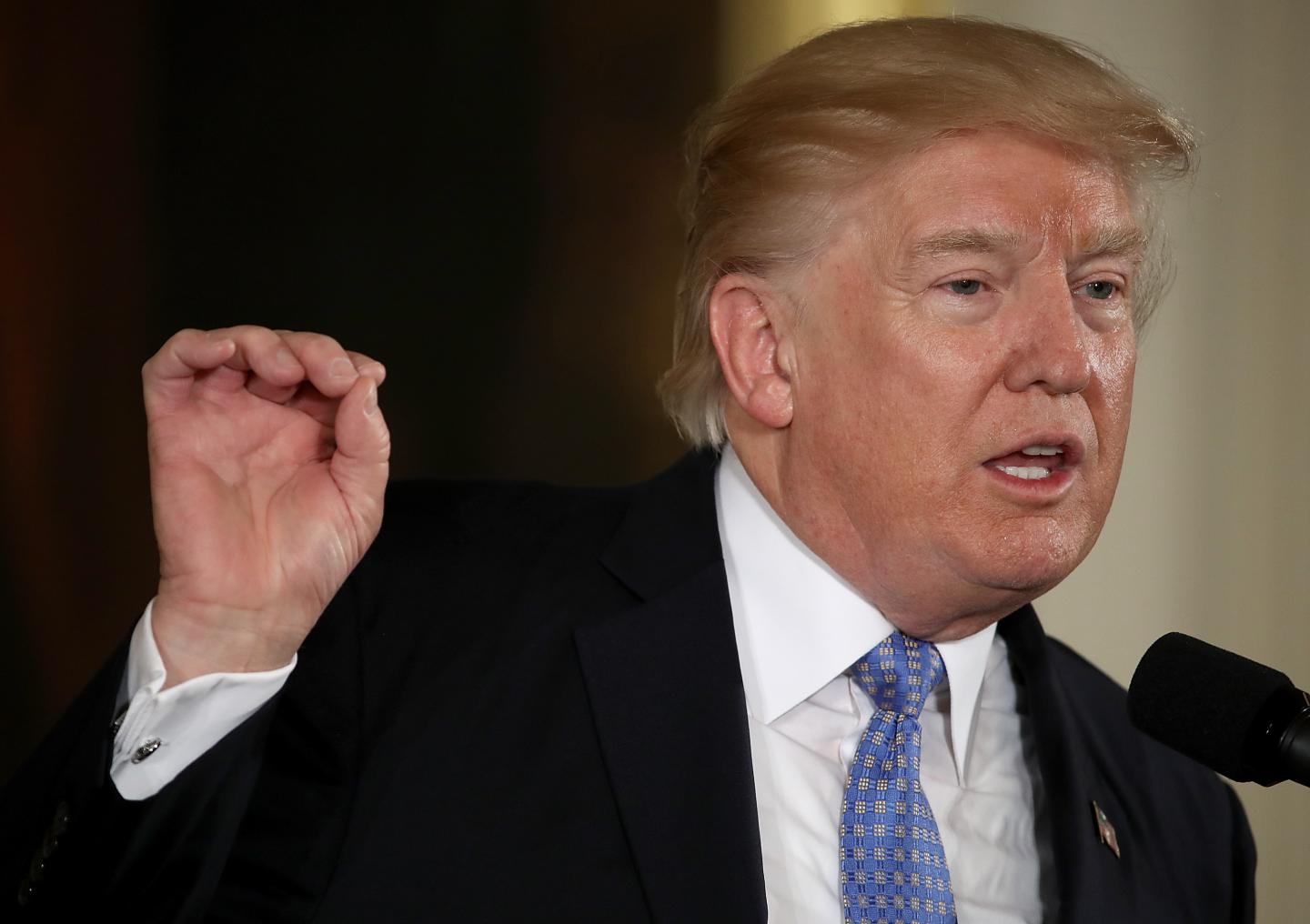 President Trump Hosts Ceremony Recognizing First Responders In The June 14 Congressional Baseball Shooting