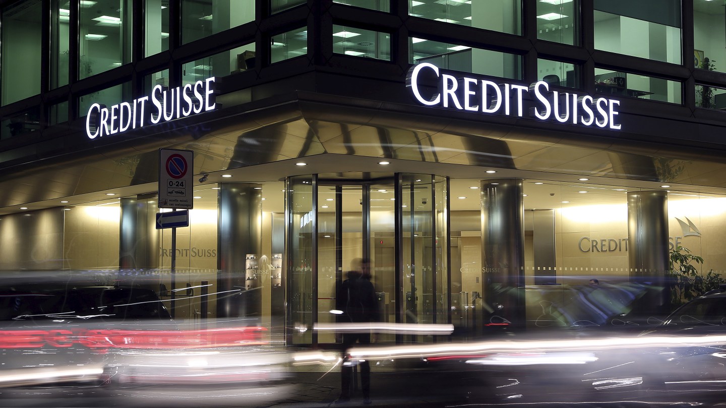 Credit Suisse headquarters in Milan