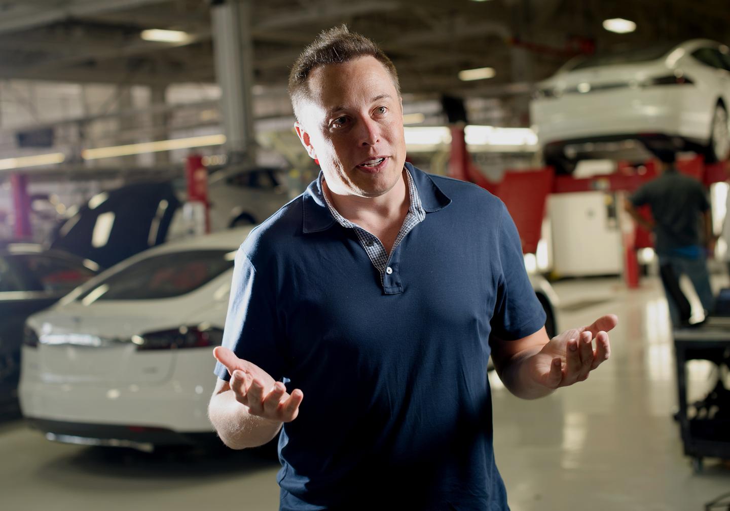 Tesla Motor Co's Plant As Production Of The Model S Speeds Up
