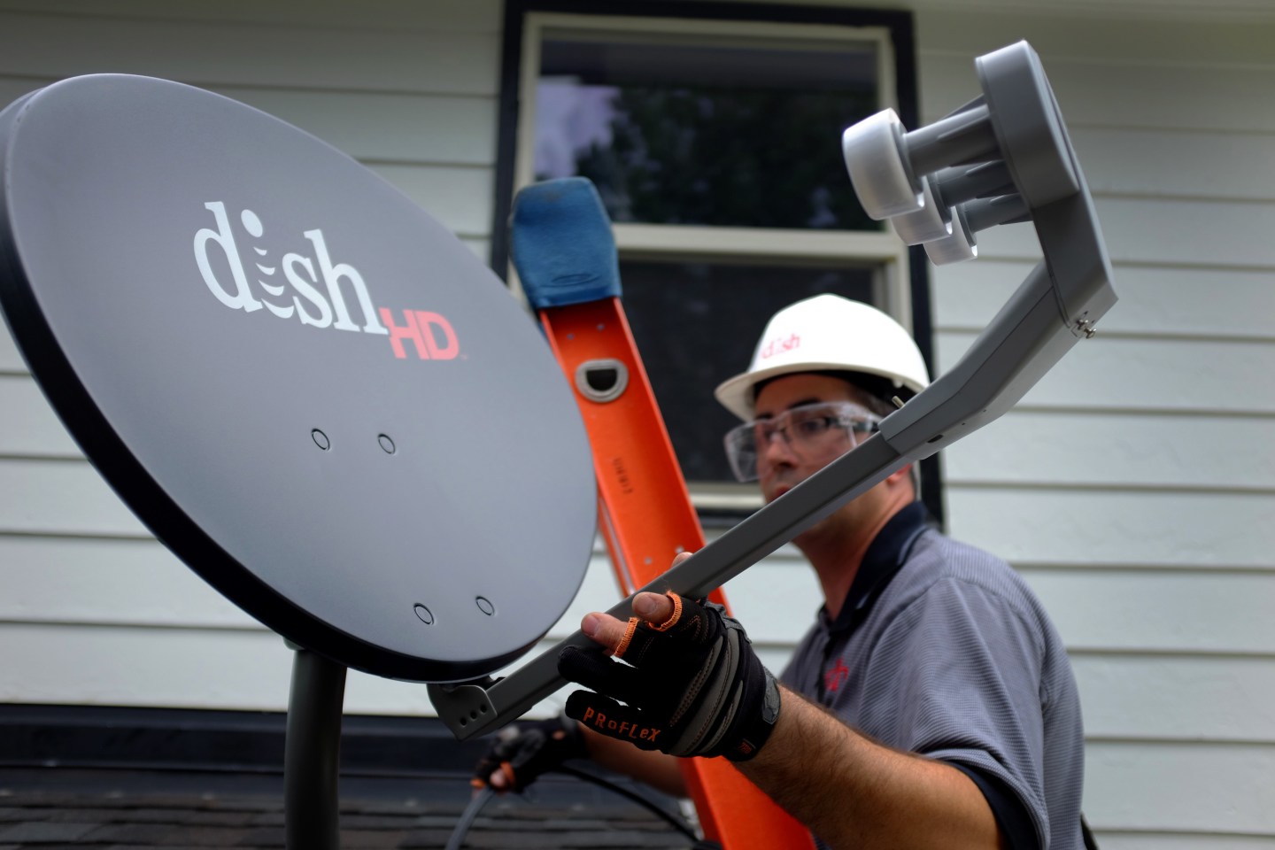 Ride Along With During A Dish Network Installation Amidst A Pay-TV Merger Speculation