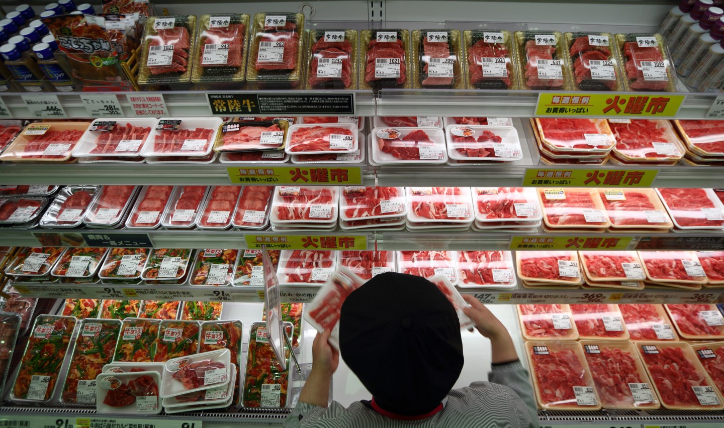 Inside Aeon Supermarket As Japan Increases Sales Tax