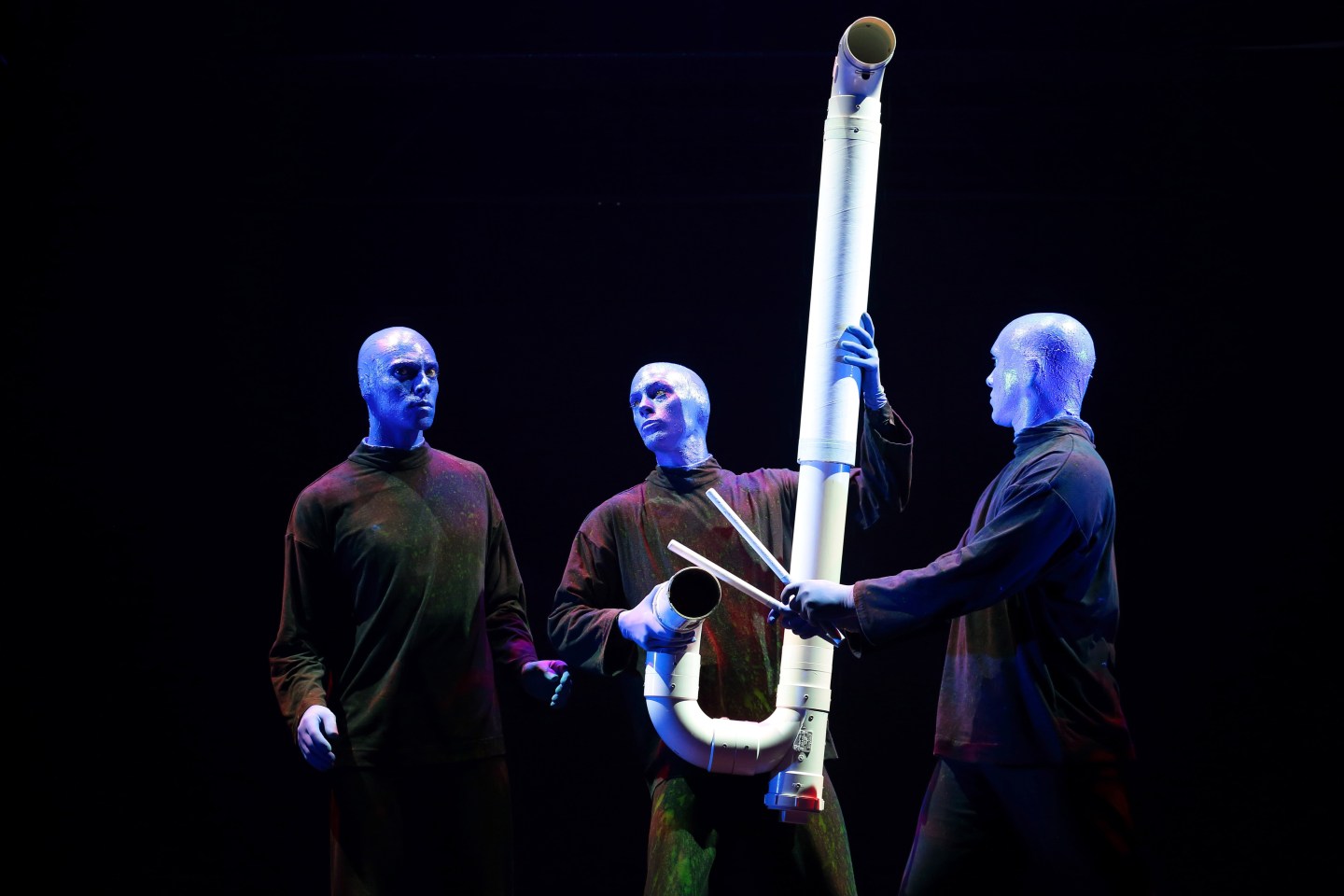 Blue Man Group Media Day