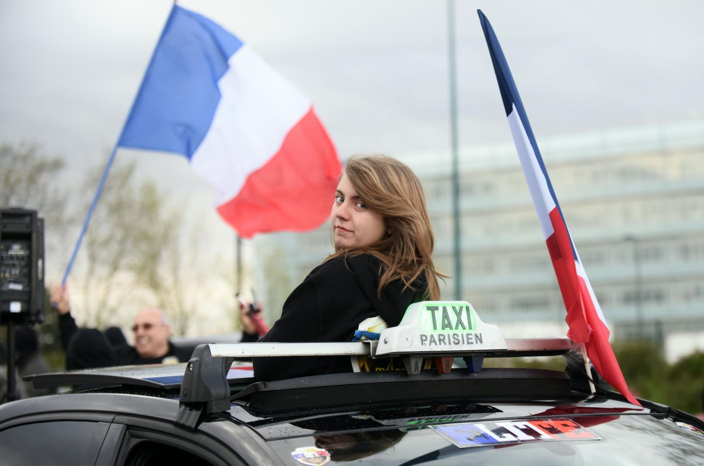 FRANCE-TAXIS-PROTEST