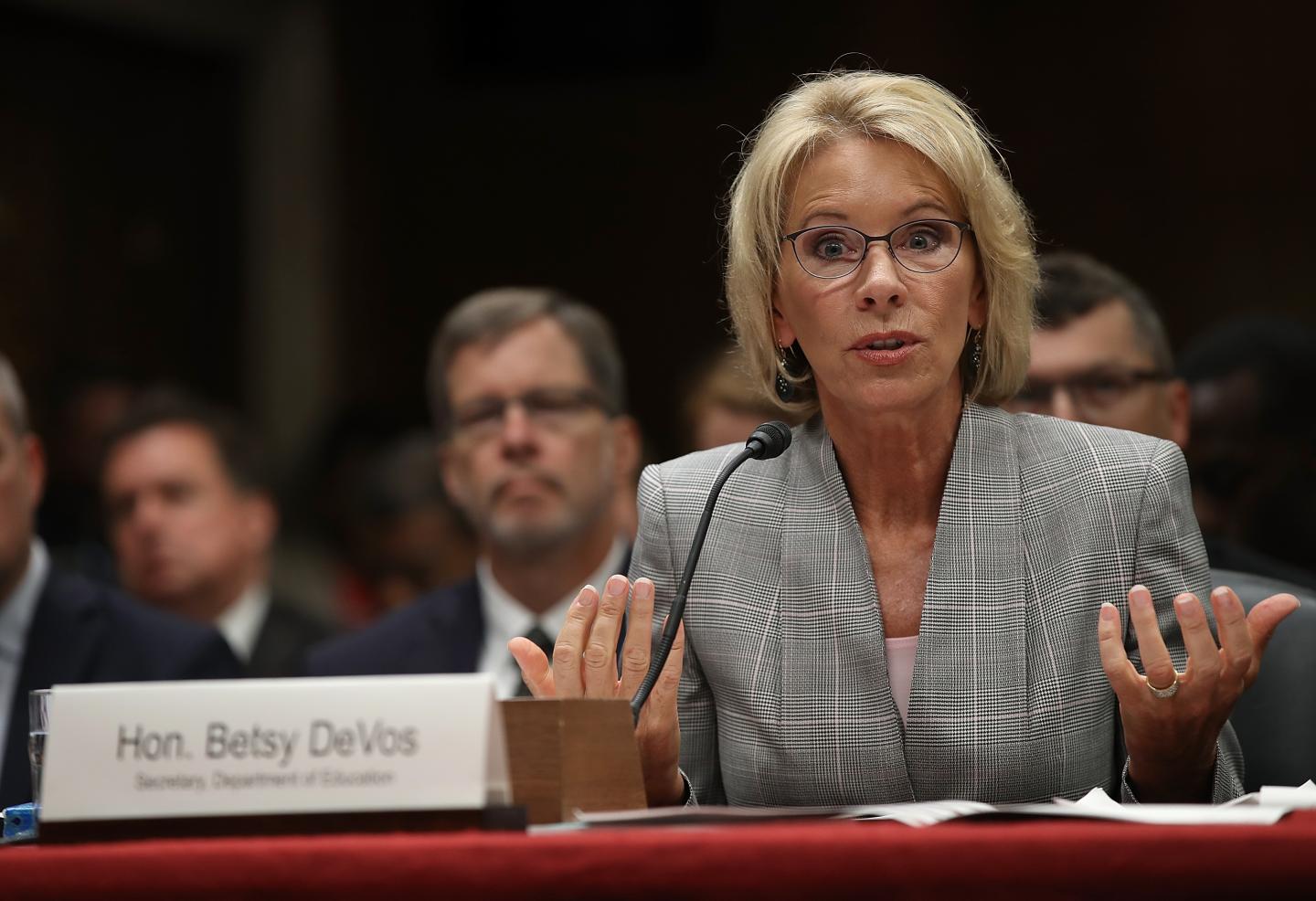 Trump’s Education Secretary Ends Obama-Era Campus Sexual Assault Rules