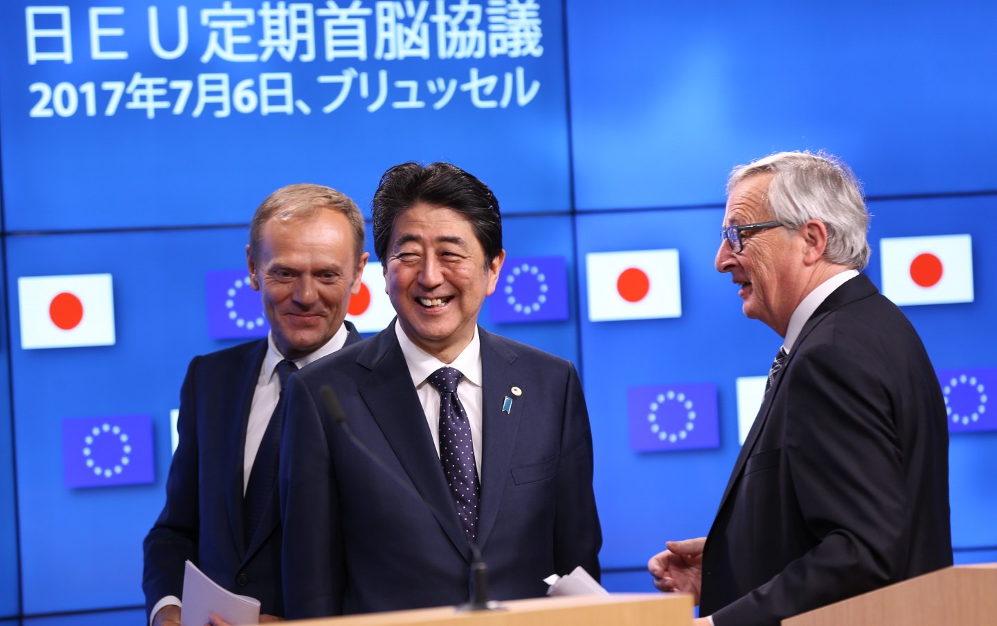 EU - Japan Summit in Brussels