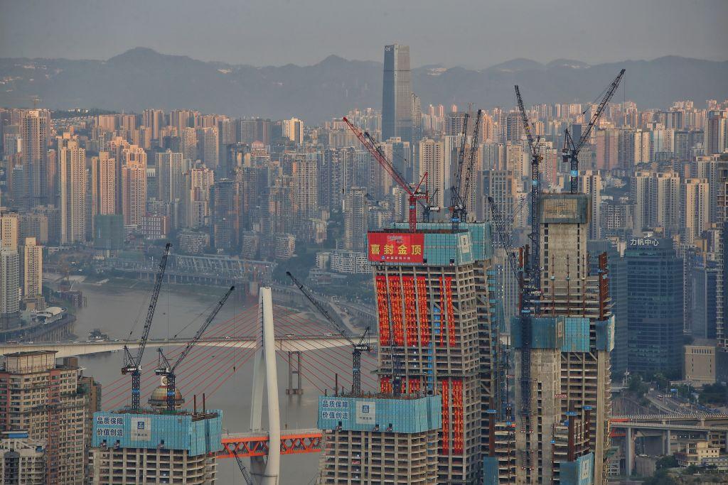 Raffles City Chongqing Under Construction