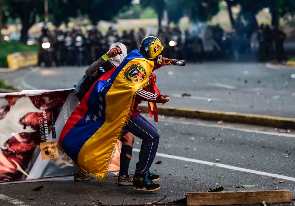VENEZUELA-CRISIS-OPPOSITION-PROTEST