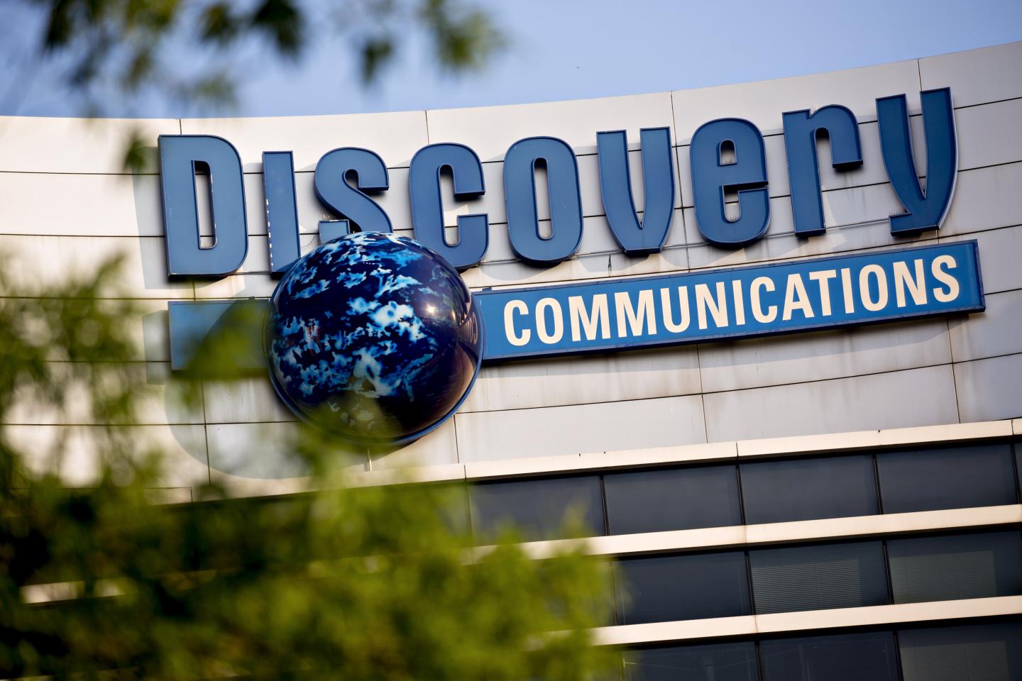 Views Of The Discovery Communications Inc. Headquarters During Talks To Combine WithScripps Networks