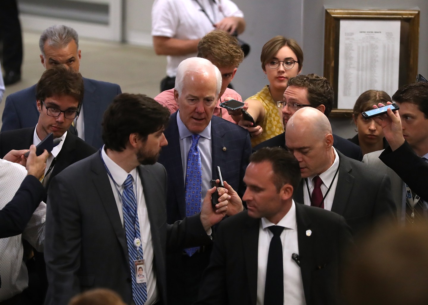 Senators Debate Health Care Bill On Capitol Hill