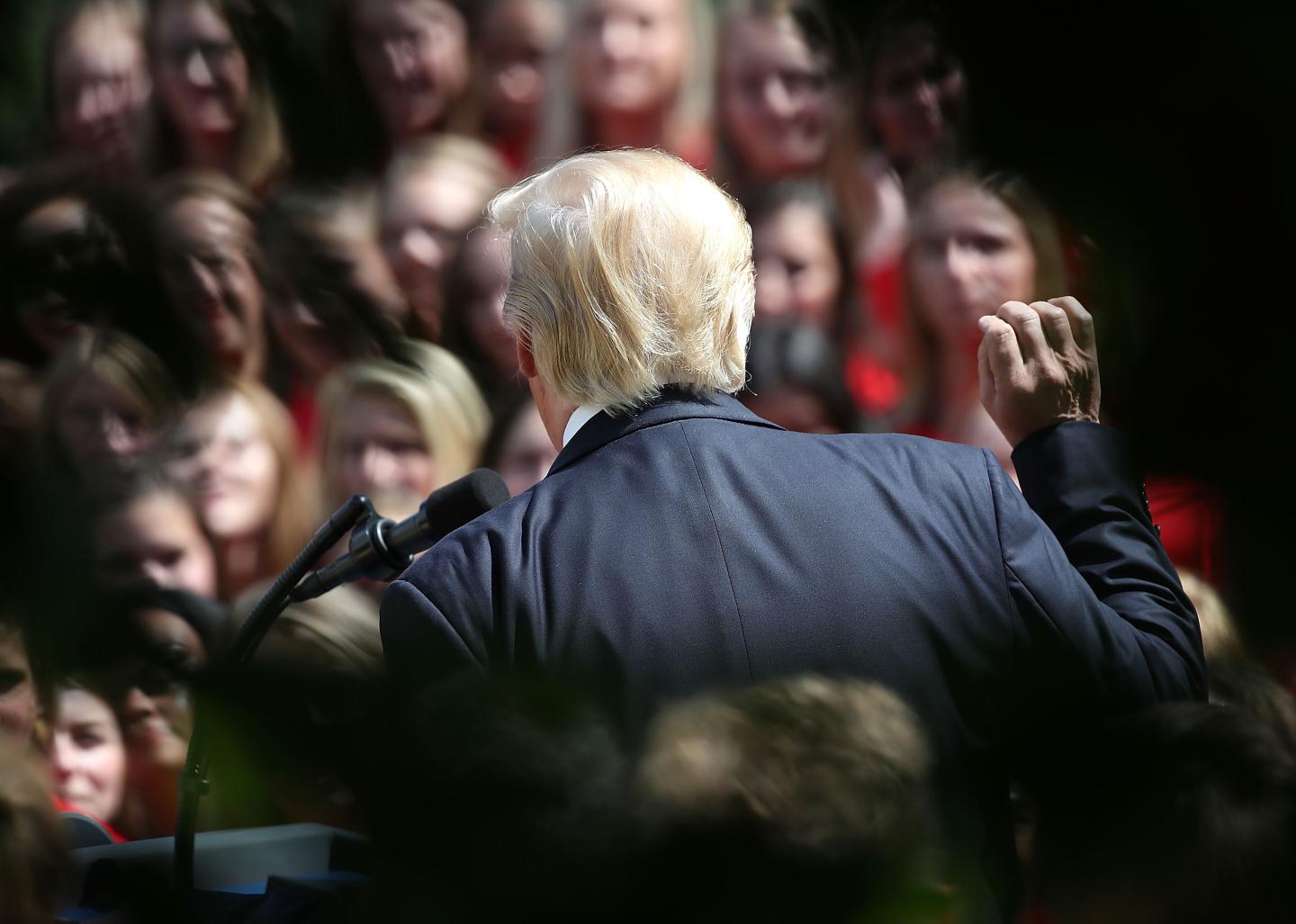 President Trump Speaks To The American Legion Boys Nation And American Legion Auxiliary Girls Nation
