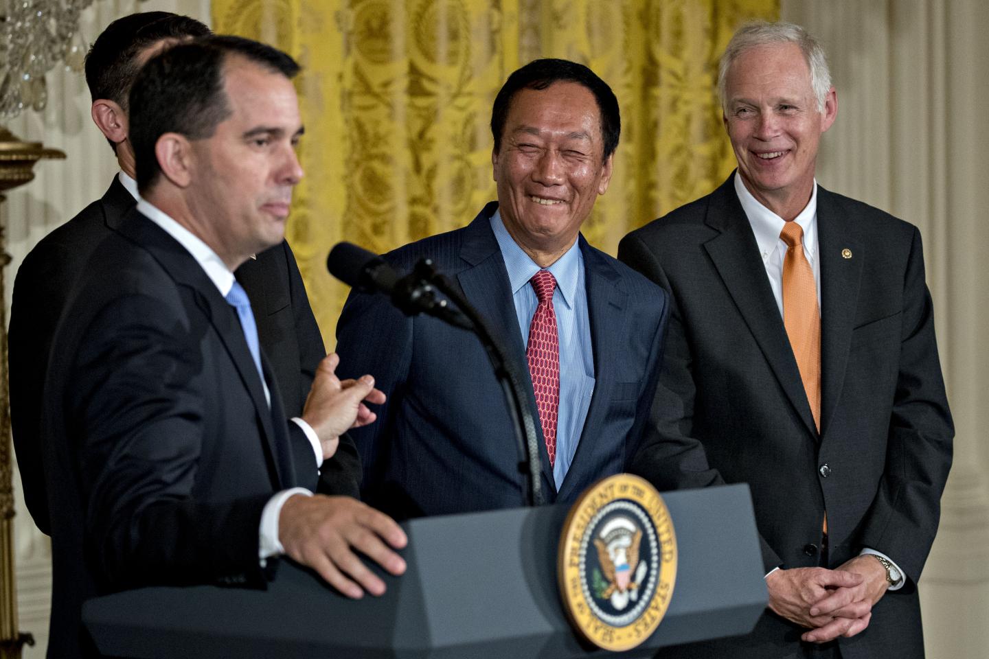President Trump Announces Apple Supplier Foxconn Opening Wisconsin Plant