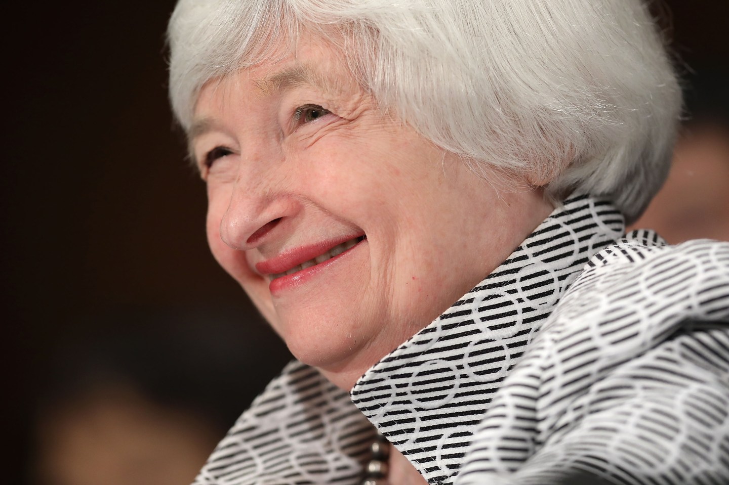 Fed Chair Janet Yellen Testifies At Senate Hearing On Semiannual Monetary Policy Report To Congress